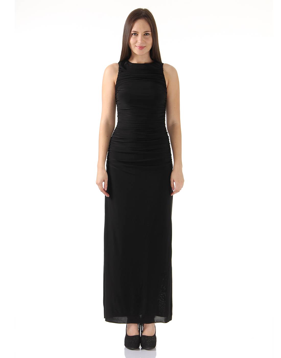 Ax Paris Women Party Black Maxi Dress